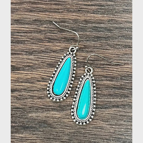 720245, Turquoise Earrings