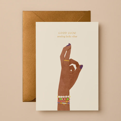 GOODLUCK ! Sending lucky vibes