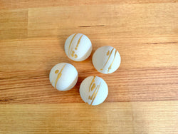 Handmade Vanilla Goat Milk Bath Bomb: Shrink Wrapped