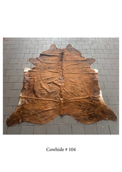Natural Cowhide Rug- No.104