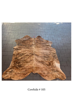 Natural Cowhide Rug- No.105