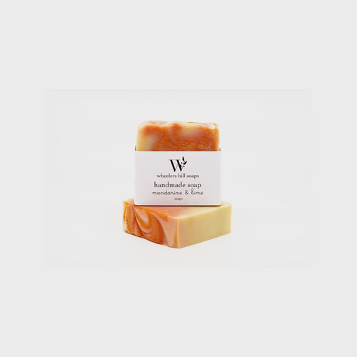 Natural Handmade Soap Bars mandarin & lime