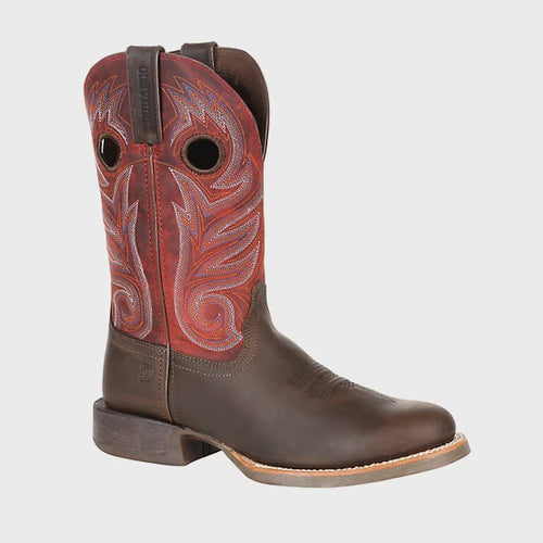 Durango Rebel Pro Men’s Dark Chestnut and Crimson Western Boot