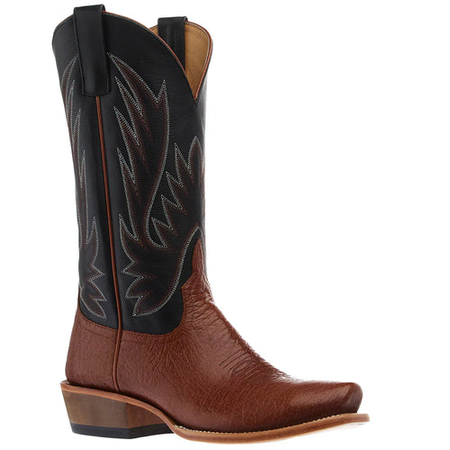Horse Power Honey Bullfight Shoulder Black Western Boot