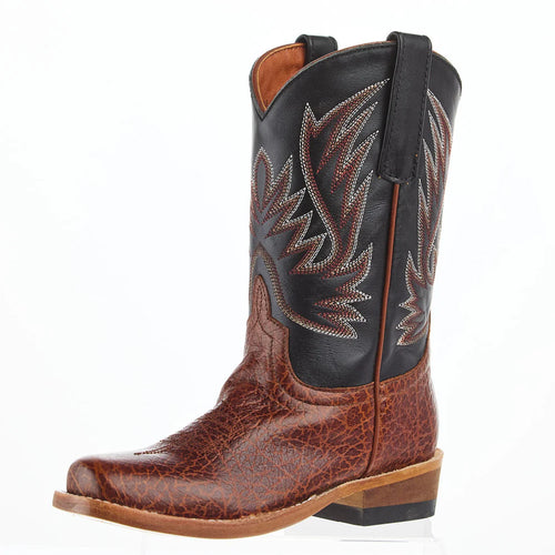 Horse Power Kids’ Honey Bullfight Shoulder Western Boot