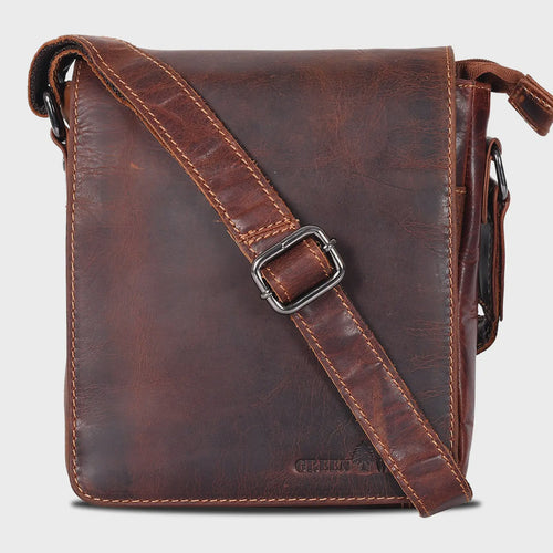 Leather Shoulder Bag Luna - Sandal GW191048SAN