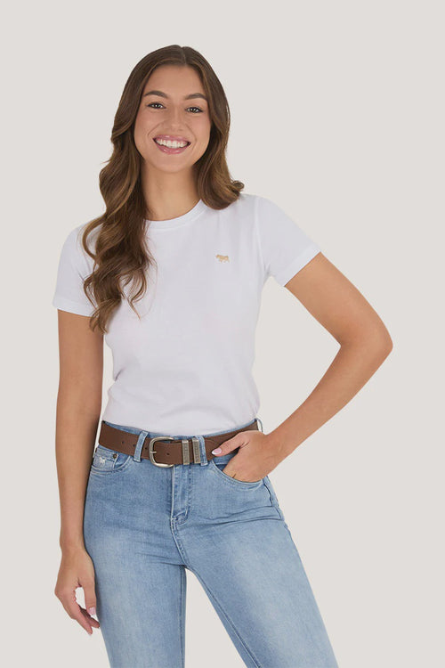 Reeves Womens Classic Fit T-Shirt - White