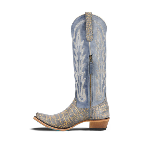 Lane Skylight Boot — Gilded Denim