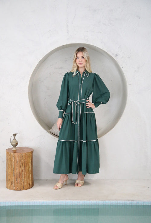 Tammi - Khaki Dress