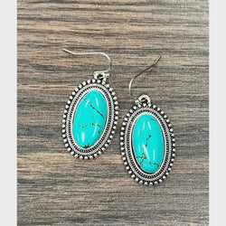 720238, Turquoise Earrings