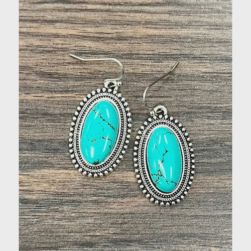 720238, Turquoise Earrings