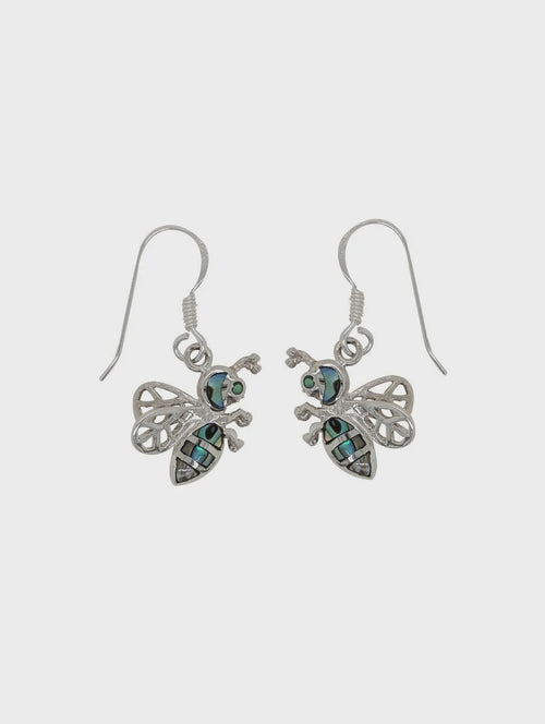 Paua Bee Earrings