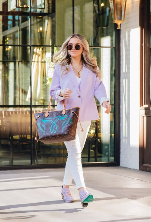Lane Robin Slingback Mule — Lovely Lavender