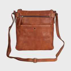 Leather Shoulder Bag Robbie Cognac GW6851COG