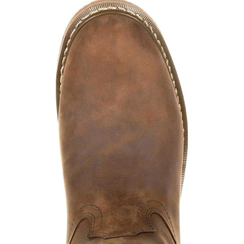 Rocky Cody Waterproof Pull-On Western Boot – Brown