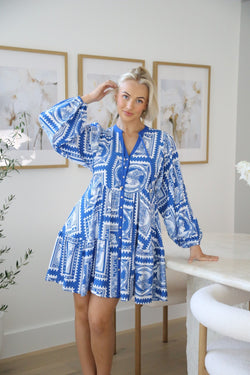 Nicole - Blue Dress