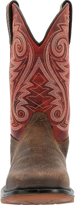 Rocky Worksmart Composite Toe Waterproof Western Work Boot – Dark Brown