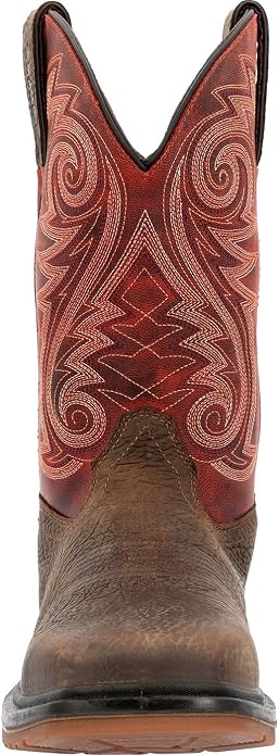 Rocky Worksmart Composite Toe Waterproof Western Work Boot – Dark Brown