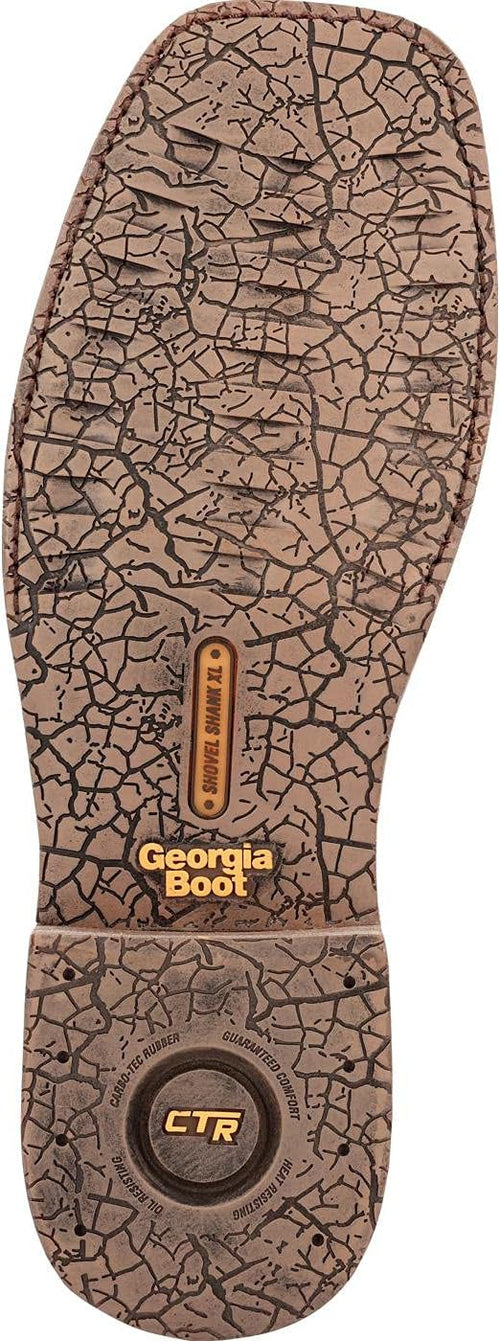 Georgia Boot Carbo-Tec Elite Waterproof Western Work Boot – Brown