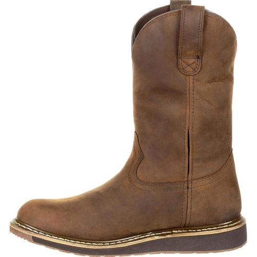 Rocky Cody Waterproof Pull-On Western Boot – Brown