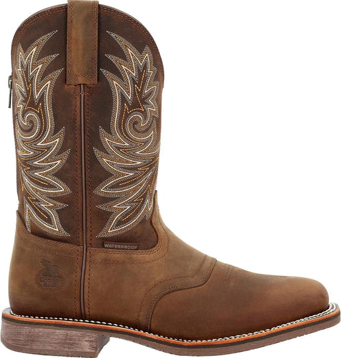 Georgia Boot Carbo-Tec Elite Waterproof Western Work Boot – Brown