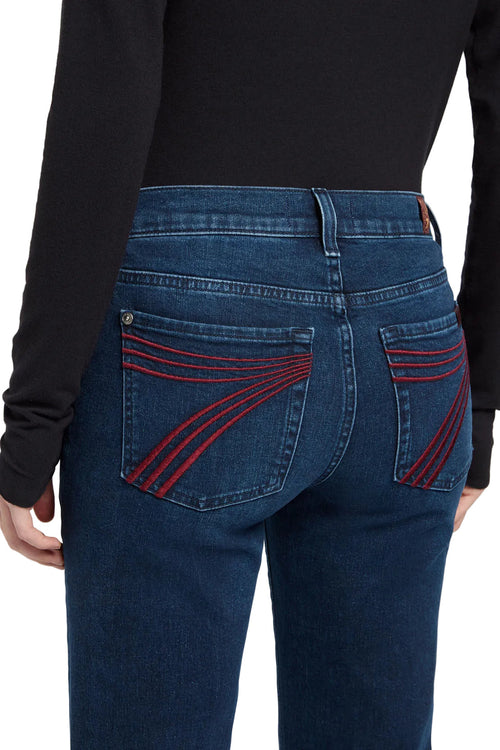 7 For All Mankind DOJO Shadowleaf pocket detail