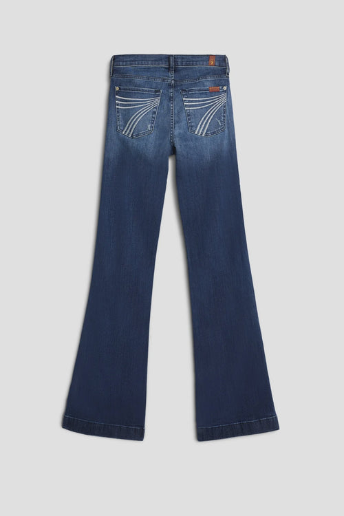 7 For All Mankind – Dojo Lake Blue Flare Jean