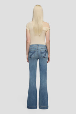 7 For All Mankind – DOJO in Slim Illusion | Distressed Authentic Light Update | 34 Leg