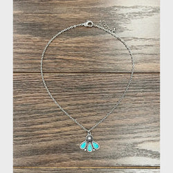 735927, 16" Turquoise Necklace