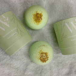 Natural Bath Bombs - Mandarin & Lime