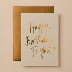 Happy Birthday To You !