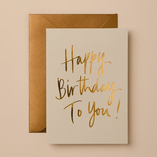 Happy Birthday To You !