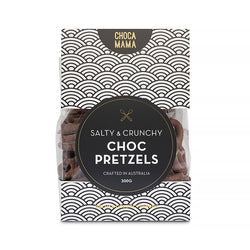 Salty + Crunchy Choc Pretzels 300g