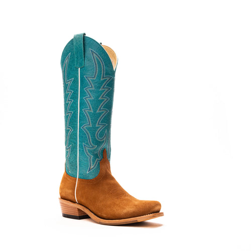 “Camel Cutter” Macie Bean Camel Suede Boot