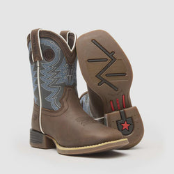 DURANGO LIL' Rebel Brown/Denim Blue