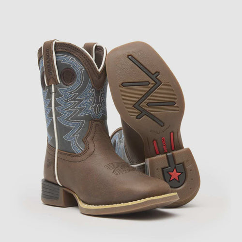 DURANGO LIL' Rebel Brown/Denim Blue