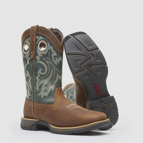 Durango Rebel Men’s Saddlehorn and Clover Western Boot