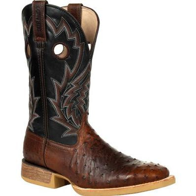 Durango Rebel Pro Oiled Saddle Ostrich Western Boot