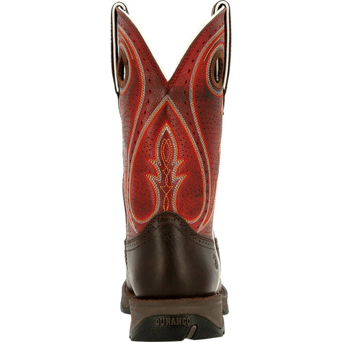 Durango Lady Rebel Dark Chestnut & Crimson Western Boot