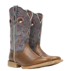 Durango Lady Rebel Pro Golden Brown & Periwinkle Western Boot