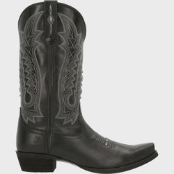 Durango Midnight Black Studded Western Boot