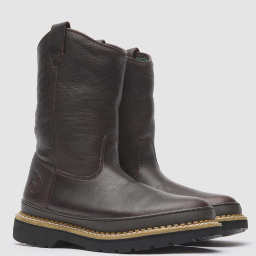 Georgia Giant Pull-On Work Boot – Soggy Brown