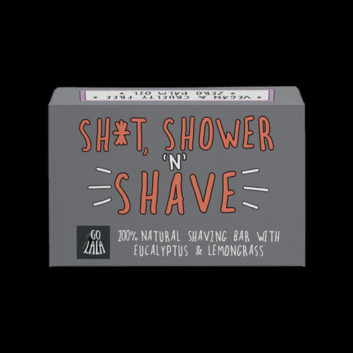 GSB008 - Shit, Shower and Shave - Go Lala Soap Bar