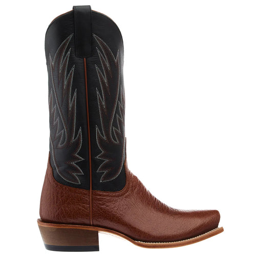 Horse Power Honey Bullfight Shoulder Black Western Boot