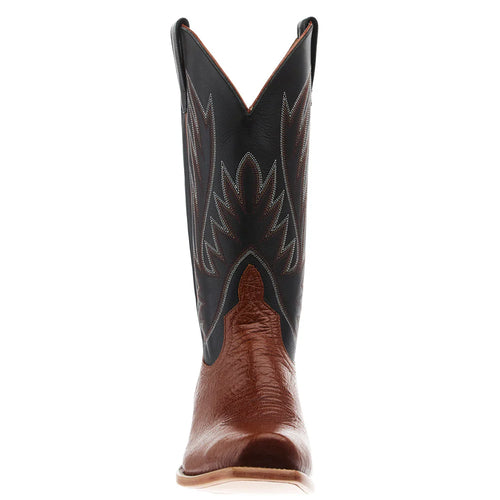 Horse Power Honey Bullfight Shoulder Black Western Boot