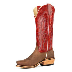 Horse Power Canela Olson 15" Escarlata Western Boot