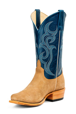 Horse Power Tan Crazy Roughout Western Boot