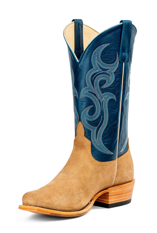 Horse Power Tan Crazy Roughout Western Boot