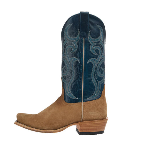 Horse Power Tan Crazy Roughout Western Boot