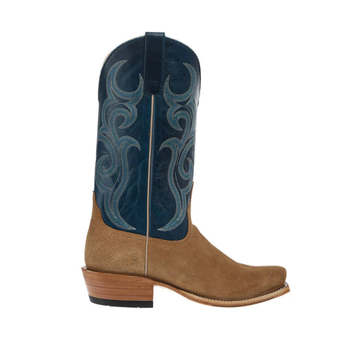 Horse Power Tan Crazy Roughout Western Boot